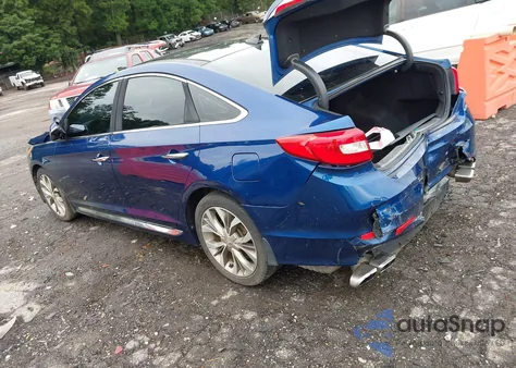 2017 Hyundai Sonata Limited 2.0T z USA, uszkodzony, nr VIN 5NPE34AB4HH507812